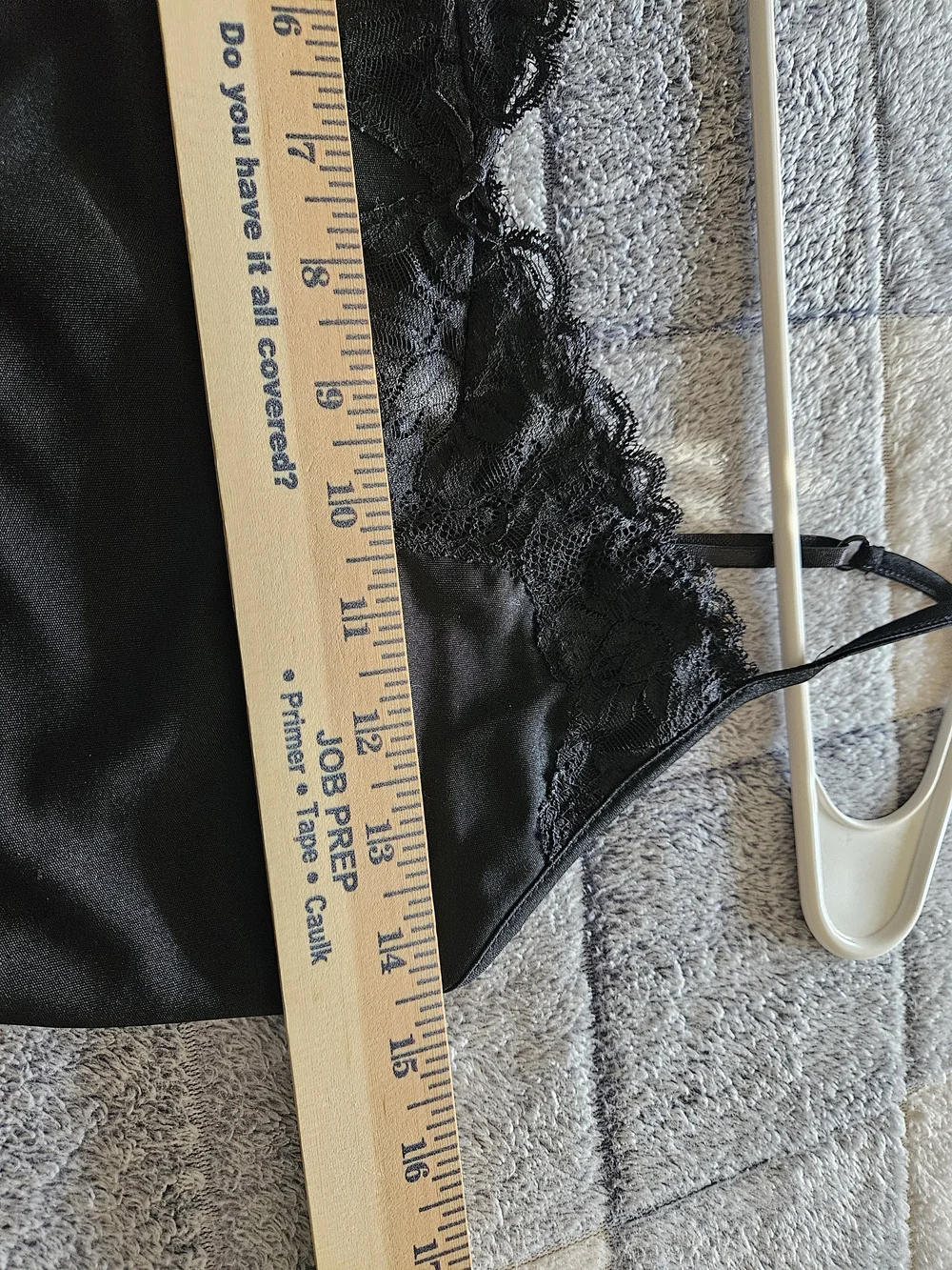 Limited Black Lace Trim Satin Camisole - Women Intimates Small